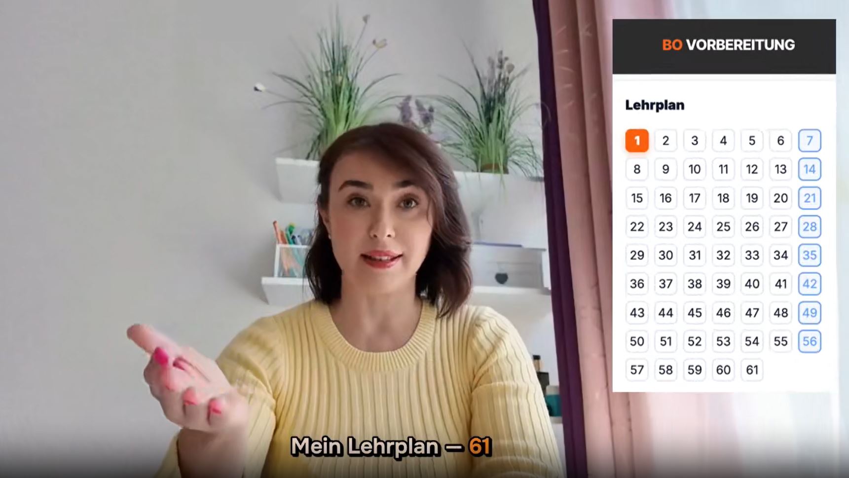 Lernplan B2 Beruf