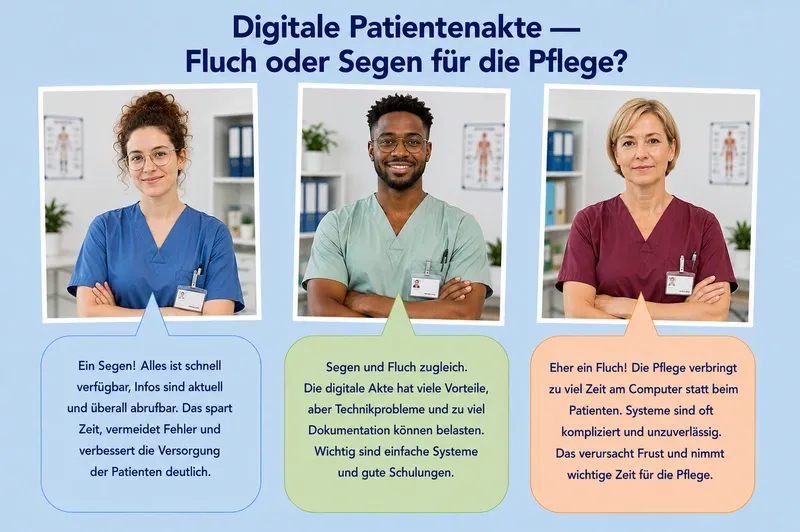Digitale Patientenakte, Fluch oder Segen?