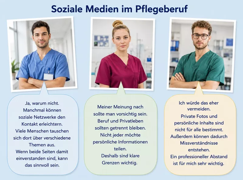Soziale Medien im Pflegeberuf